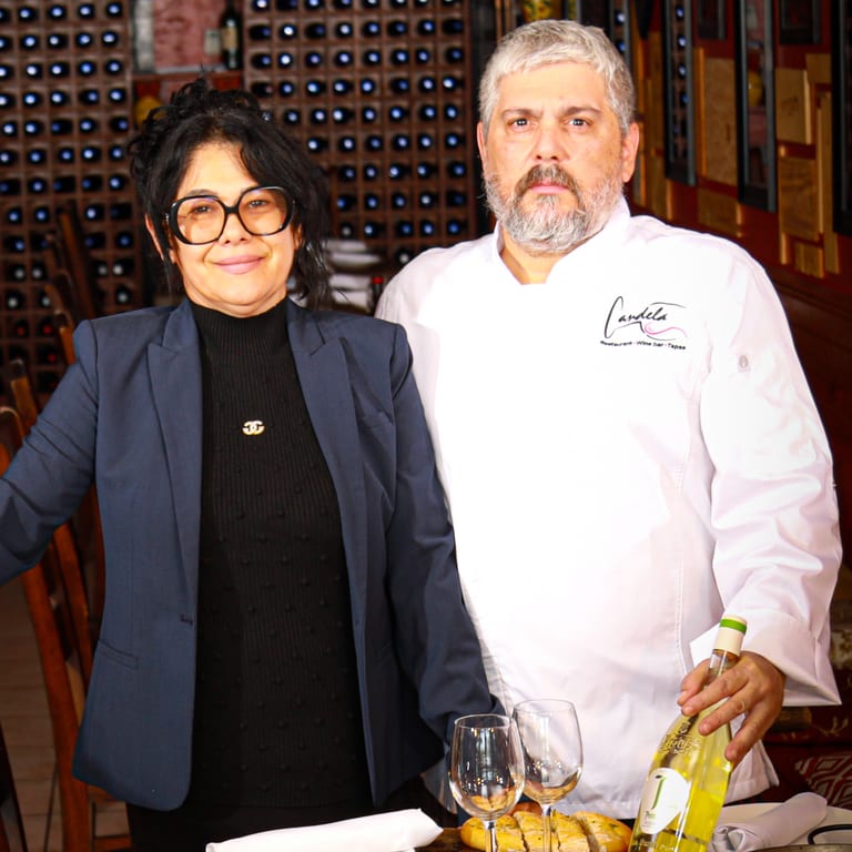Chef Armando Vega and Yudaris Paez