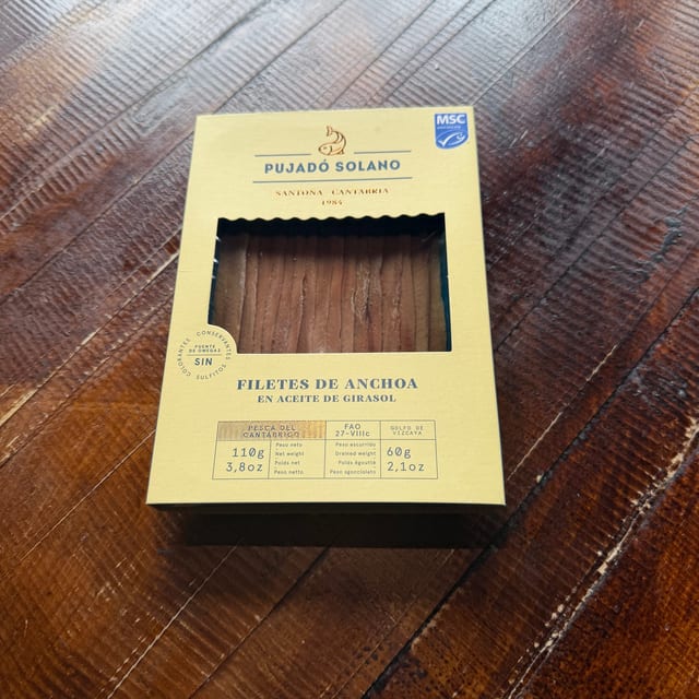 Anchoas de Santoña / Anchovies - Pre Packaged.
