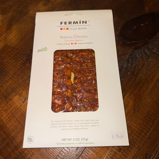 Chorizo Ibèrico - Fermìn.